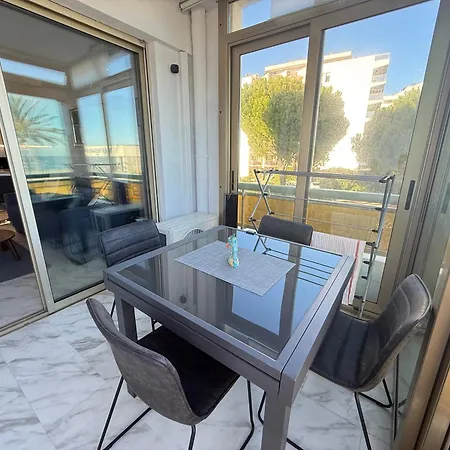 Studio1 Front De - Vue Panoramique - Parking Prive - Clim & Appartement Villeneuve-Loubet